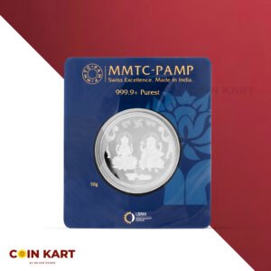 Silver coin symbolizing prosperity and abundance