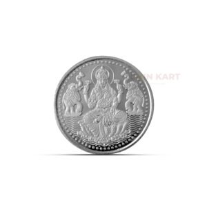 Silver Maha Lakshmi coin for spiritual blessings